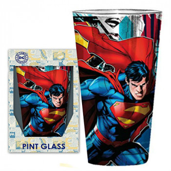 GLASS - DC COMICS - SUPERMAN